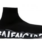 Balenciaga Speed Graffiti Trainers Black