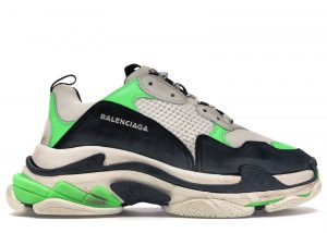 Balenciaga Triple S Mr. Porter Neon Green (2018)
