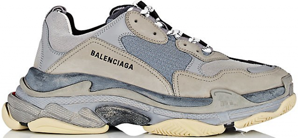 Balenciaga Triple S Split Black Grey