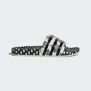 adidas Adilette Supplier Color Black-White (W)