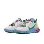 Nike React Element 55 Guava Ice Vast Grey Lucid Green