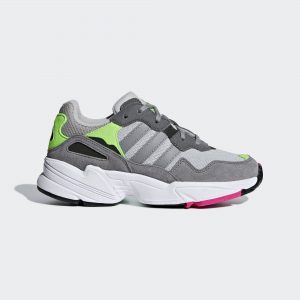 adidas Yung-96 Grey Shock Pink (Youth)