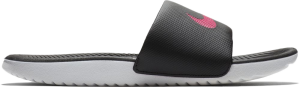 Nike Kawa Slide Black Vivid Pink (W)
