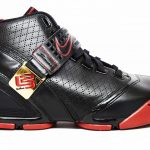 Nike LeBron 5 Black Crimson Metallic Gold
