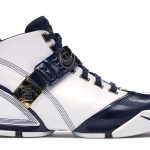 Nike LeBron 5 White Navy Metallic Gold