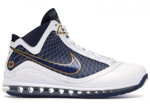 Nike LeBron 7 White/Midnight Navy