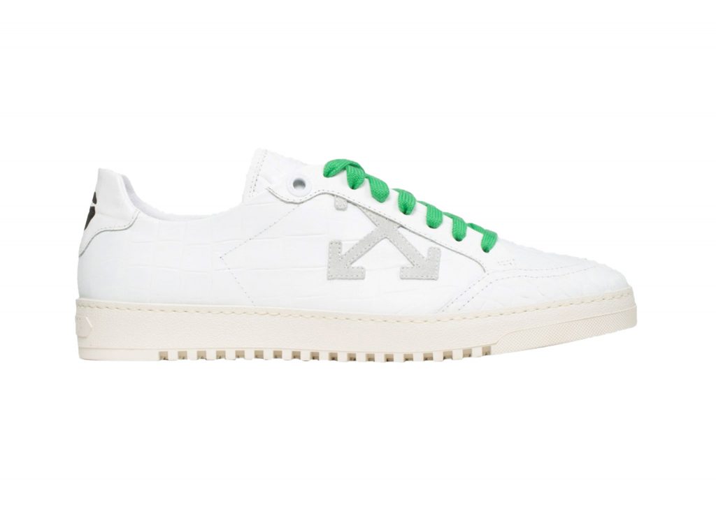 Off-White Croco White Green