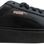 Puma Basket Platform Metallic Puma Black Rose Gold  (W)