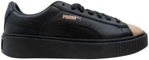 Puma Basket Platform Metallic Puma Black Rose Gold  (W)