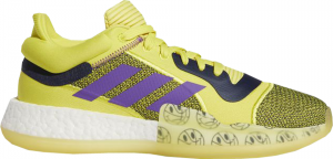 adidas Marquee Boost Low Yellow Purple Black