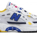 New Balance 827 White Atomic Yellow