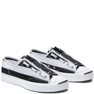 Converse Jack Purcell Zip Ox TakahiroMiyashita TheSoloist White Black