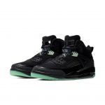 Jordan Spizike Black Green Glow