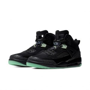 Jordan Spizike Black Green Glow