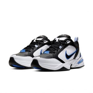 Nike Air Monarch IV 4E Wide White Blue