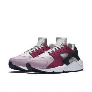 Nike Air Huarache Run Light Bone Noble Red (W)