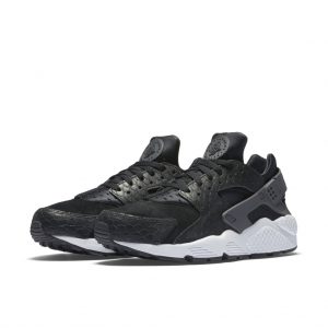 Nike Air Huarache Run Snake Black Dark Grey