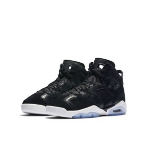 Jordan 6 Retro Heiress Black Suede (GS)