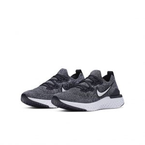 Nike Epic React Flyknit 2 Black (GS)