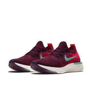 Nike Epic React Flyknit Bordeaux Hyper Jade (W)