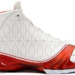 Jordan 23 White Varsity Red