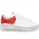 Alexander McQueen Oversized Clear Sole Lust Red