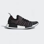 adidas NMD R1 STLT Black Grey Solar Pink