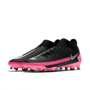 Nike Phantom GT Academy DF MG Black Pink Blast (Kids)