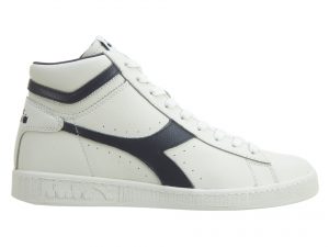 Diadora Gamel High Waxed White Dress Blues White
