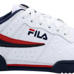 Fila Original Fitness Embossed Logo White Navy Red