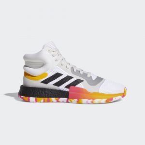 adidas Marquee Boost White Black Active Gold
