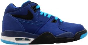 Nike Air Flight 89 Dark Royal Blue/Black-Current Blue-White