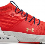 Under Armour Project Rock 2 Blood Orange Halo Grey