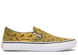 Vans Slip-On Supreme Diamond Plate Yellow