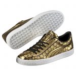 Puma Basket Classic Metallic Gold