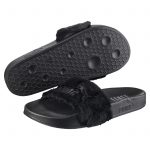 Puma Fur Slide Fur Slide Black (W)