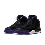 Jordan Spizike Black Court Purple