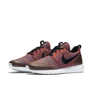 Nike Roshe NM Flyknit Bright Crimson Multi-Color