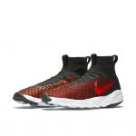Nike Air Footscape Magista Flyknit Black/Bright Crimson-Gym Red-Cool Grey
