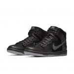 Nike SB Dunk High Black Bar