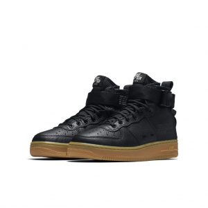 Nike SF Air Force 1 Mid Black Gum (GS)