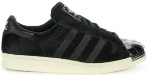 adidas Superstar 80s Metal Toe Pony Hair Black