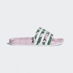 adidas Adilette Supplier Colour Footwear White–Wonder Pink (W)