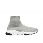 Balenciaga Speed Trainer Grey Logo