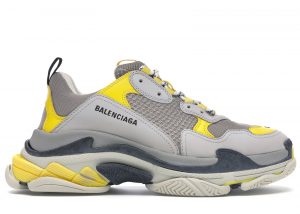 Balenciaga Triple S Grey Yellow Black