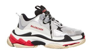 Balenciaga Triple S Silver Black 2019