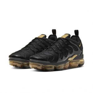 Nike Air VaporMax Plus Black Metallic Gold