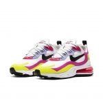 Nike Air Max 270 React White Pink Yellow (W)