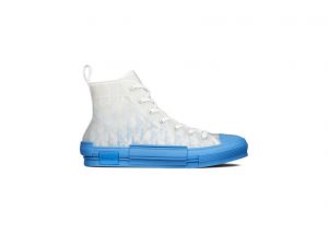Dior B23 High Top Gradient Blue