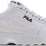 Fila Disruptor 2 Premium White Navy Red